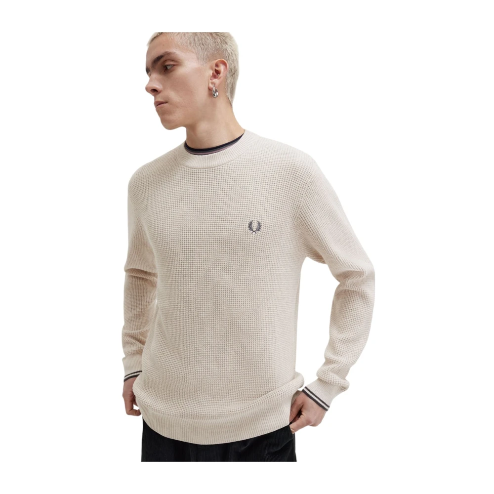 Fred Perry Stijlvolle Polo Shirt voor Mannen White Heren