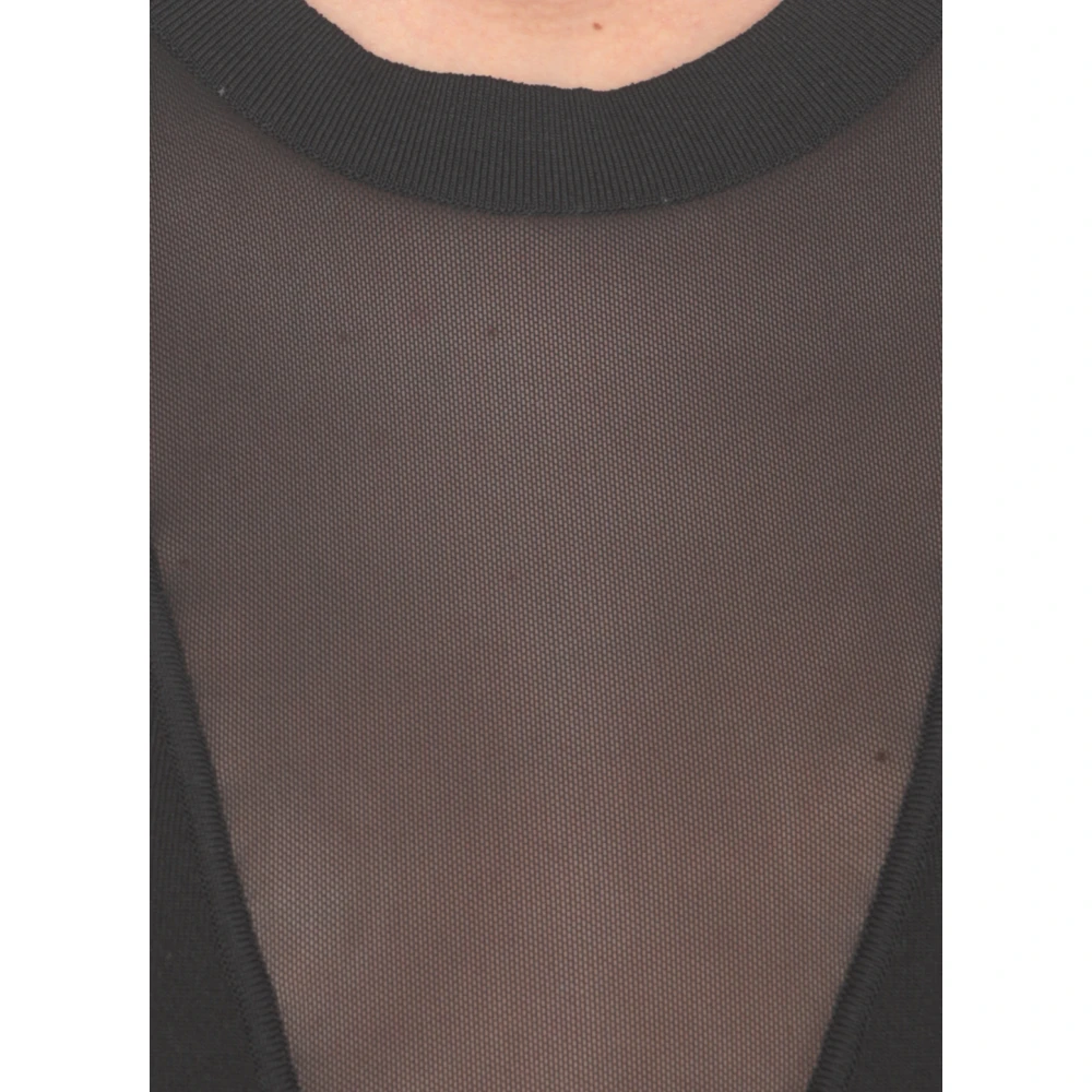 pinko Sleeveless Tops Black Dames