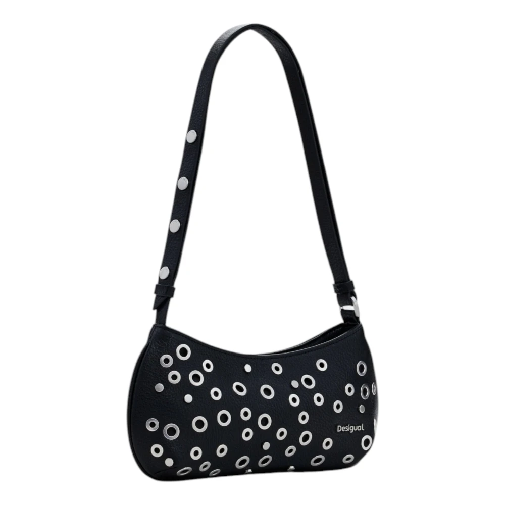 Desigual Lente Zomer Middelgrote Dames Tas Black Dames