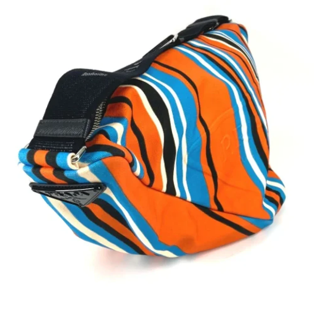 Prada Vintage Pre-owned Fabric prada-bags Orange Dames