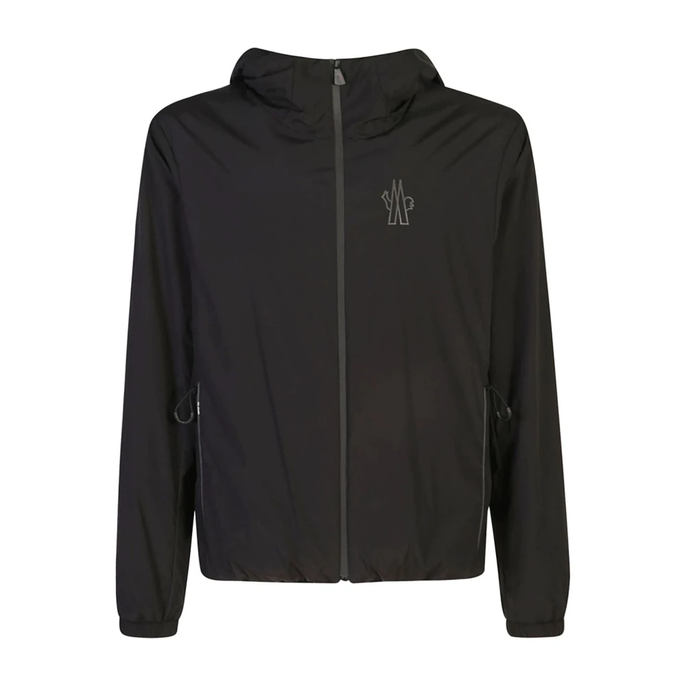 Moncler Zwarte outdoor shell jas Black Heren