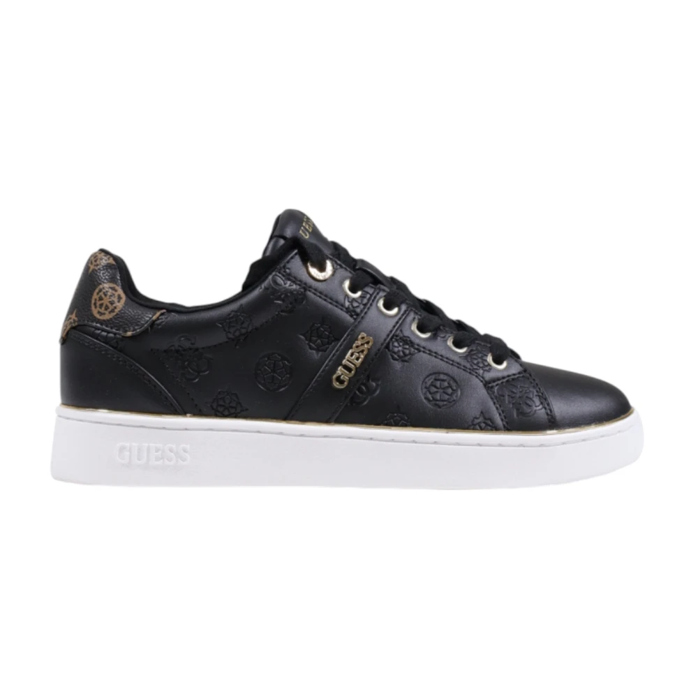 Guess Women's Black Britz 4G Logo Sneaker