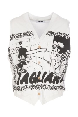white-v-neck-sleeveless-top-with-graphic-print