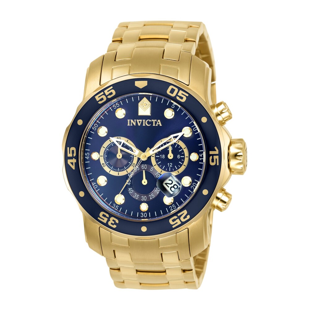 Invicta horloge heren goud new arrivals