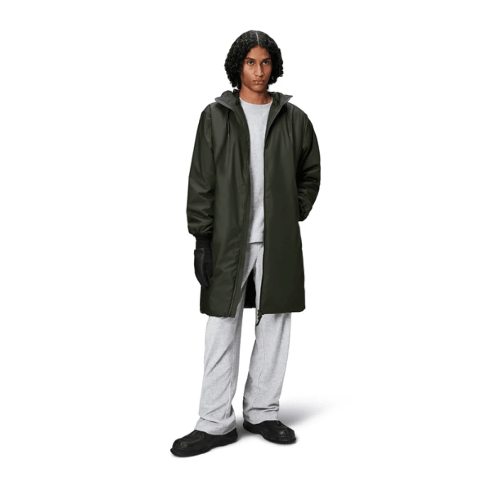 Rains Stijlvolle Parka Green Heren