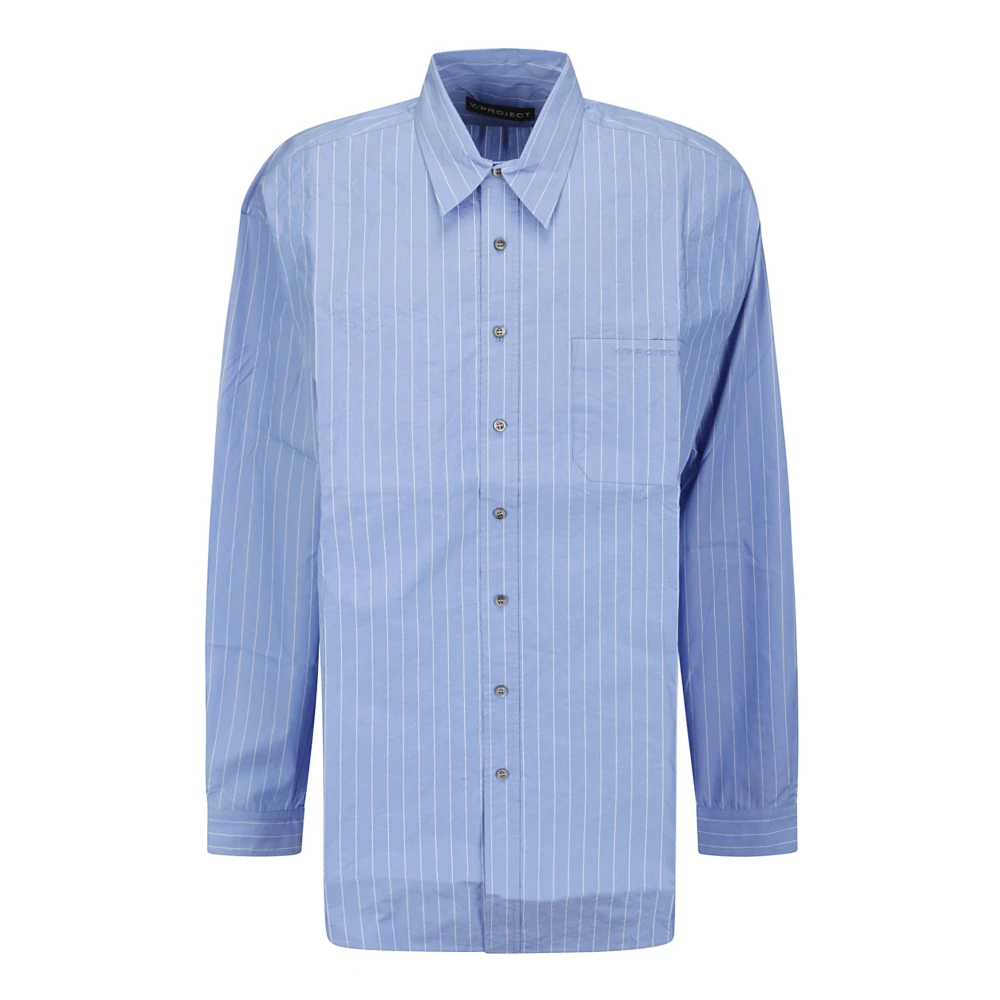 Y Project Casual Shirts Blue Heren