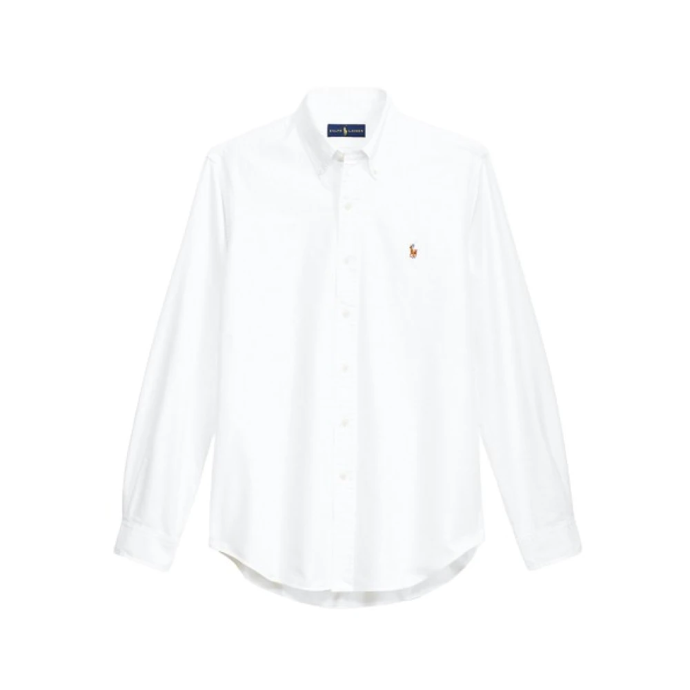 Polo Ralph Lauren Slim Fit Oxford Overhemd White Heren
