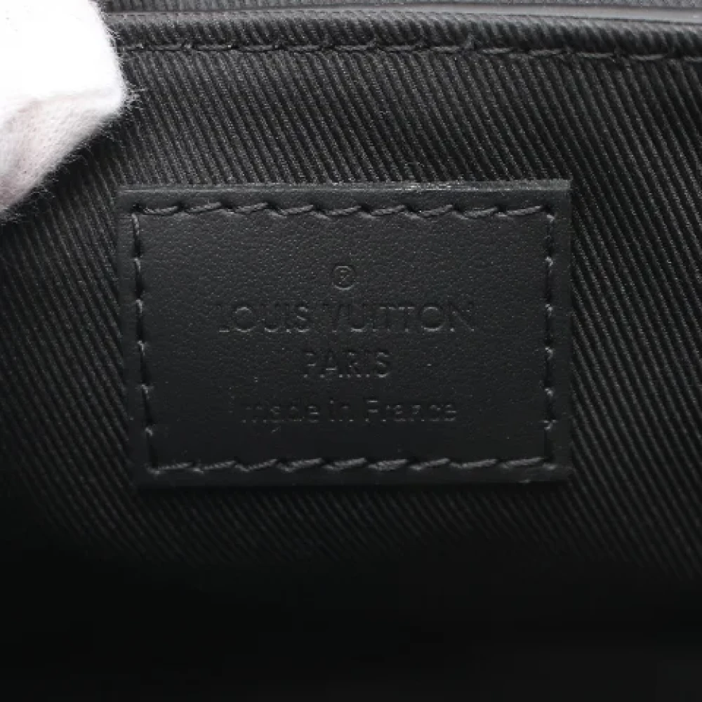 Louis Vuitton Vintage Pre-owned Canvas handbags Black Dames