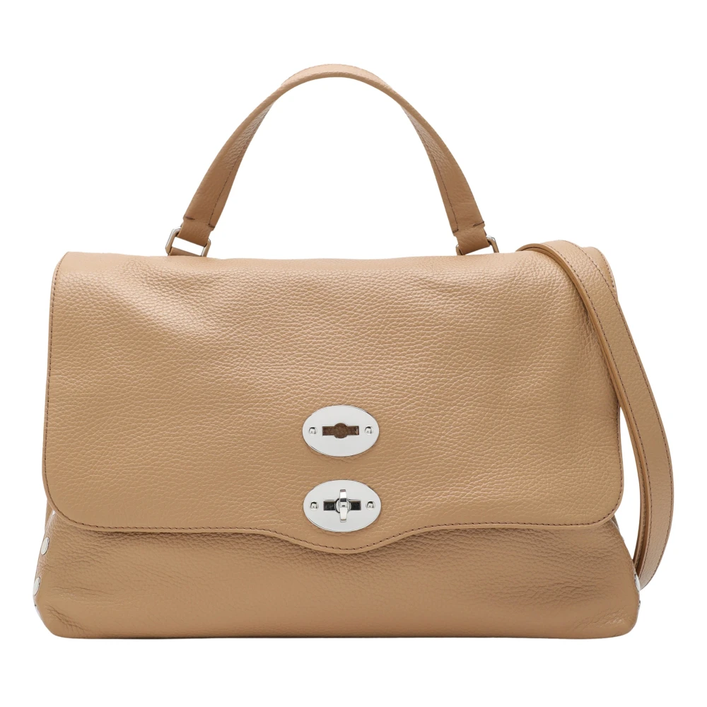 Zanellato Dagelijkse Medium Handtas Messenger Stijl Brown Dames