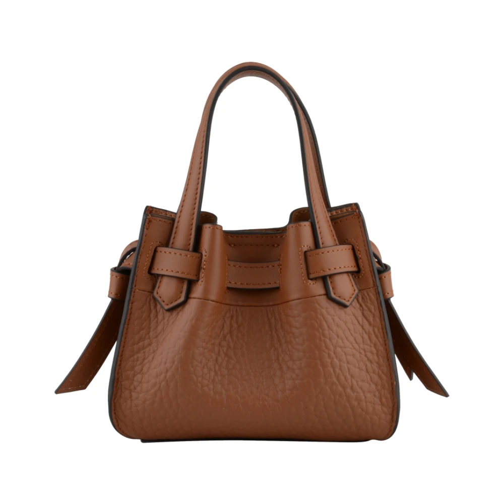 Pourchet Paris Micro Crossbody Bag Brown Dames