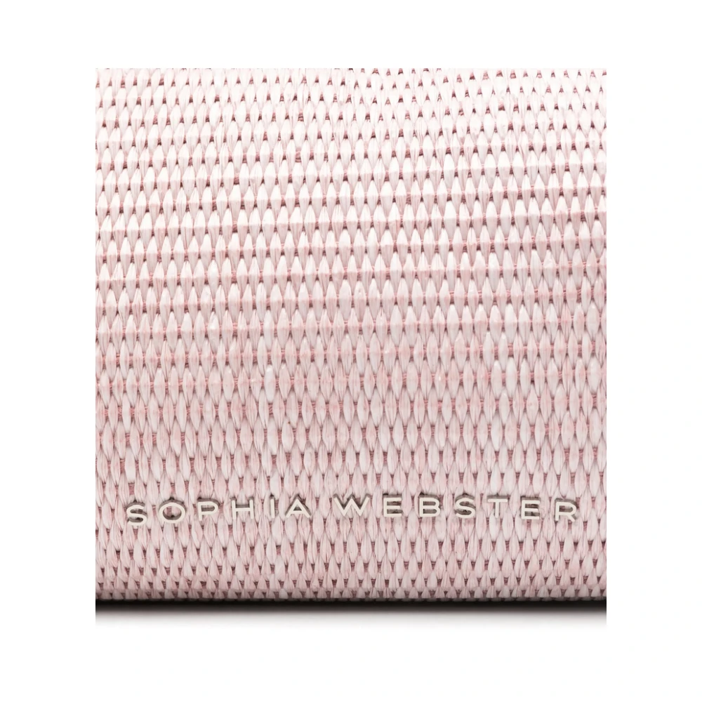 Sophia Webster Blush Pink Schoudertas met Kettingband Pink Dames