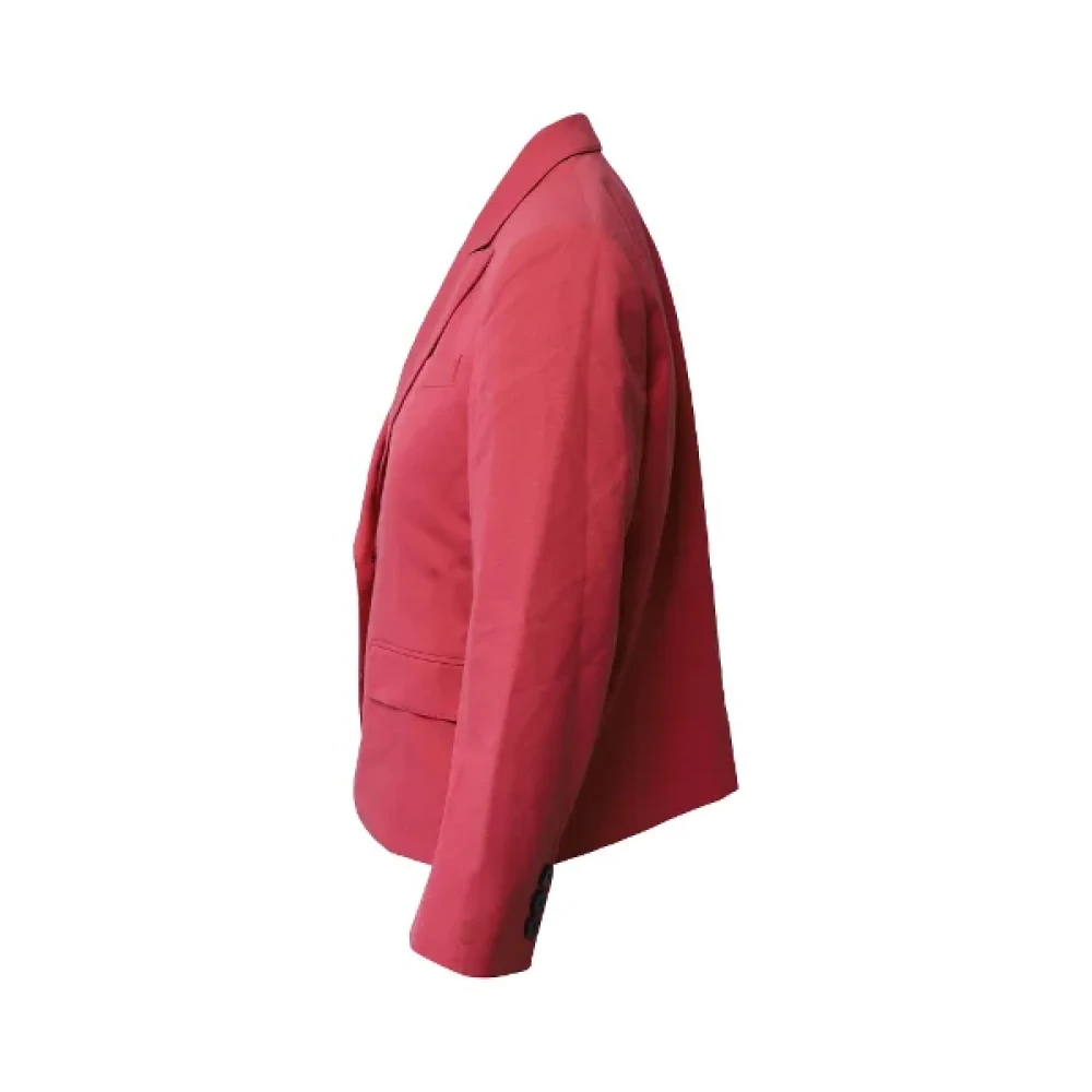 Gucci Vintage Pre-owned Cotton outerwear Pink Dames