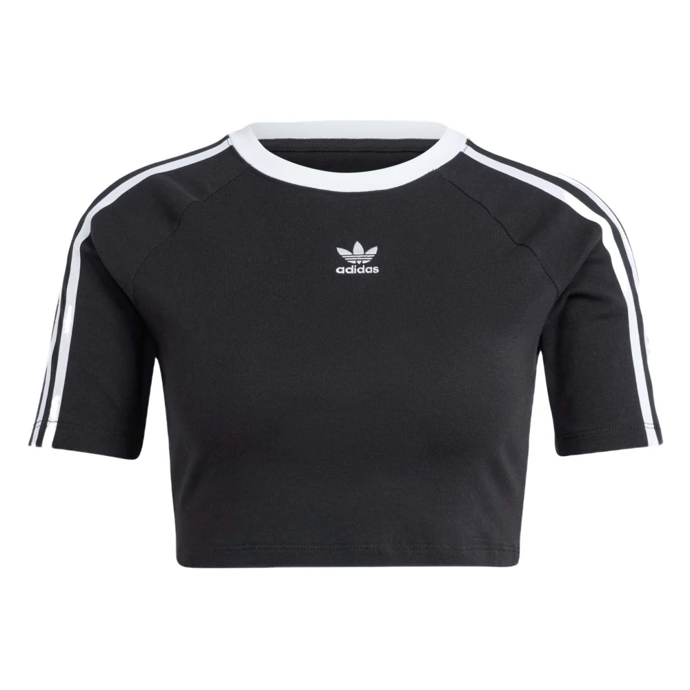 Adidas 3 Strepen Baby T-shirt Black Dames