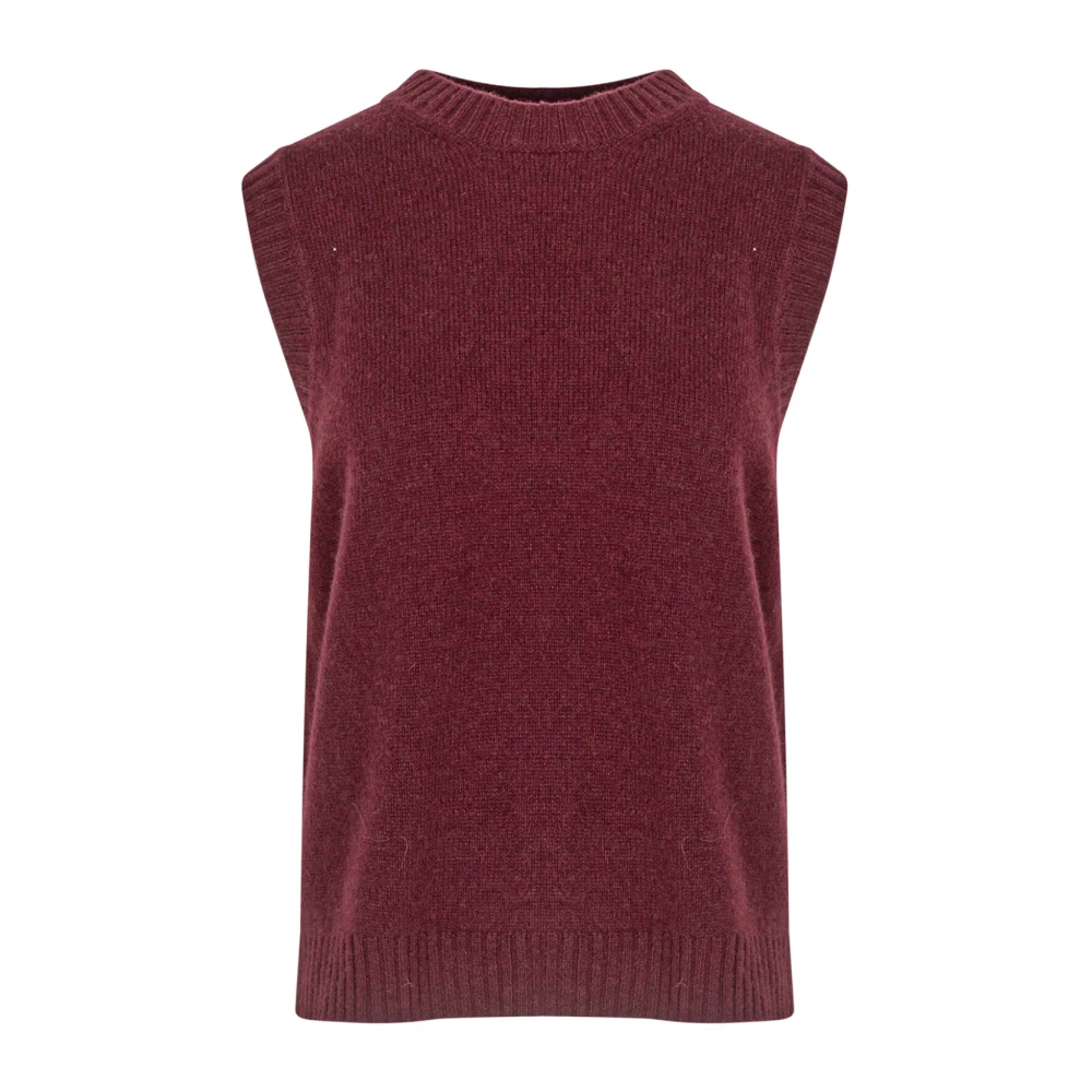 Daniele Fiesoli Fleece Vest voor Mannen Red Dames