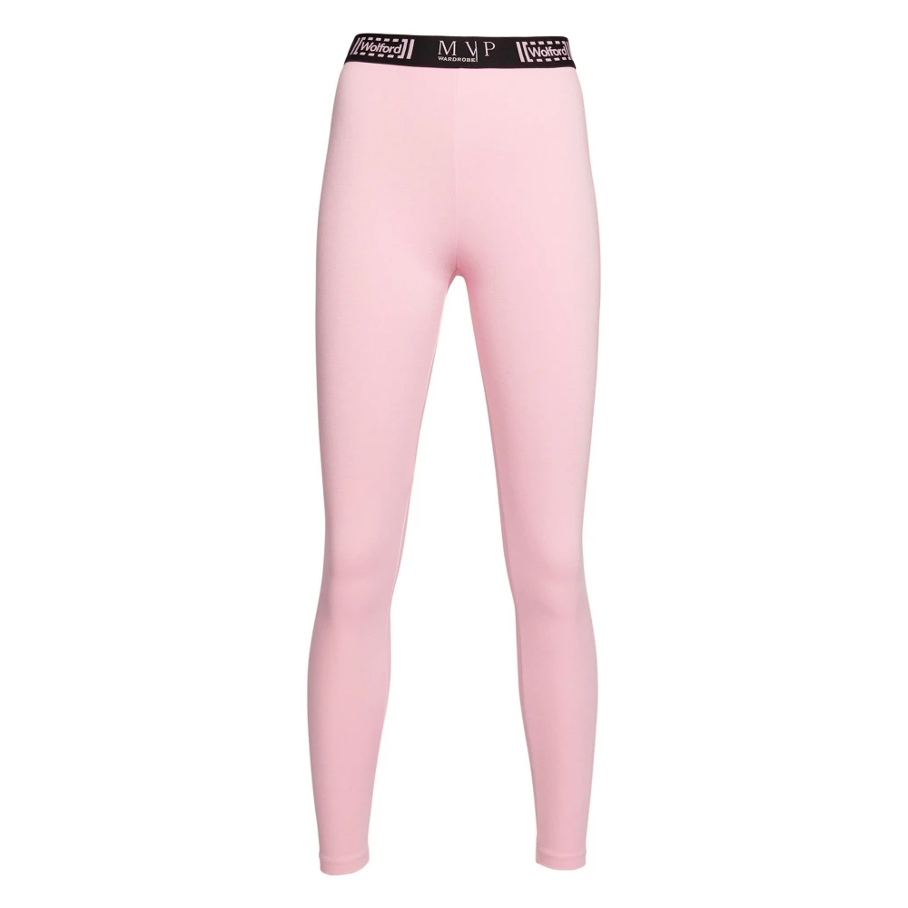 MVP wardrobe Gestructureerde Baily Leggings Pink Dames
