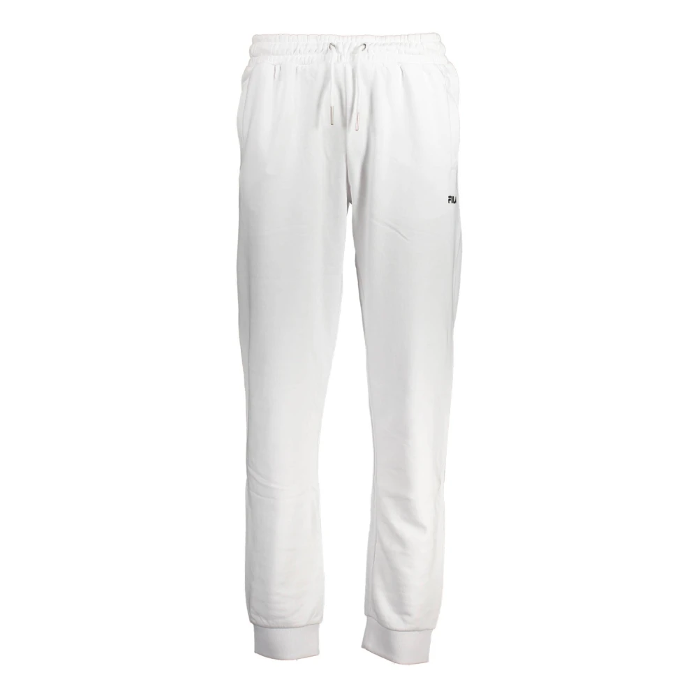 Fila, Fila Bukser & Jeans White, male, Size: L