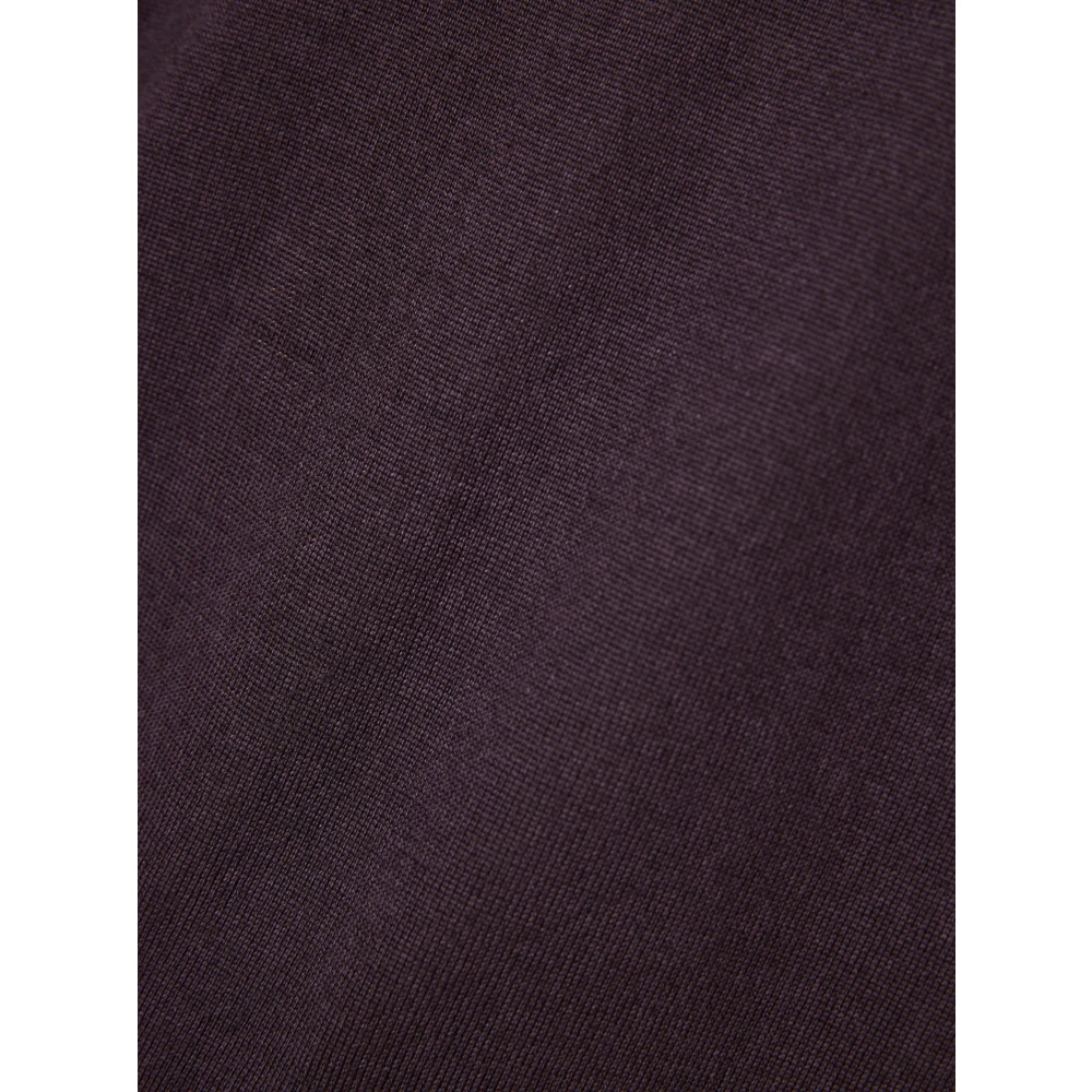 Fedeli Italiaanse wollen breisels Purple Heren