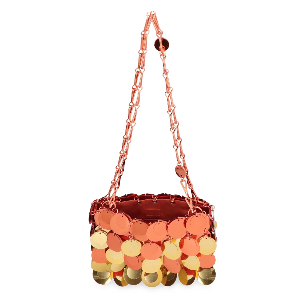 Paco Rabanne Paillet Nano Tas met Kettingband Multicolor Dames