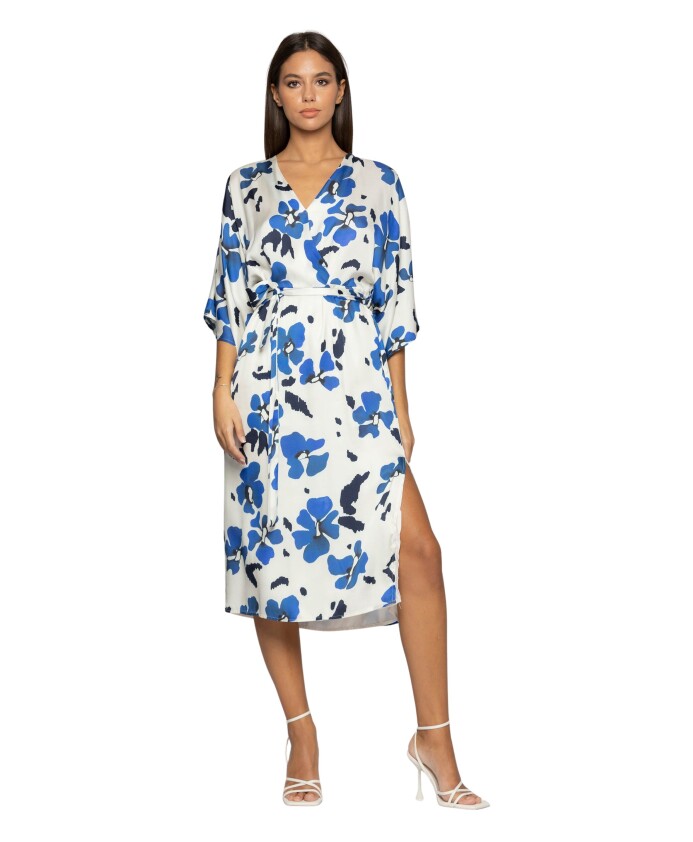 robe-midi-florale-en-viscose