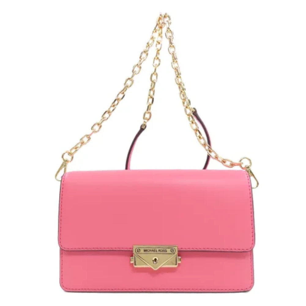 Michael Kors Pre-owned Leather shoulder-bags Pink Dames