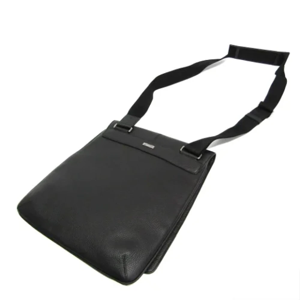 Cartier Vintage Pre-owned Leather shoulder-bags Black Dames
