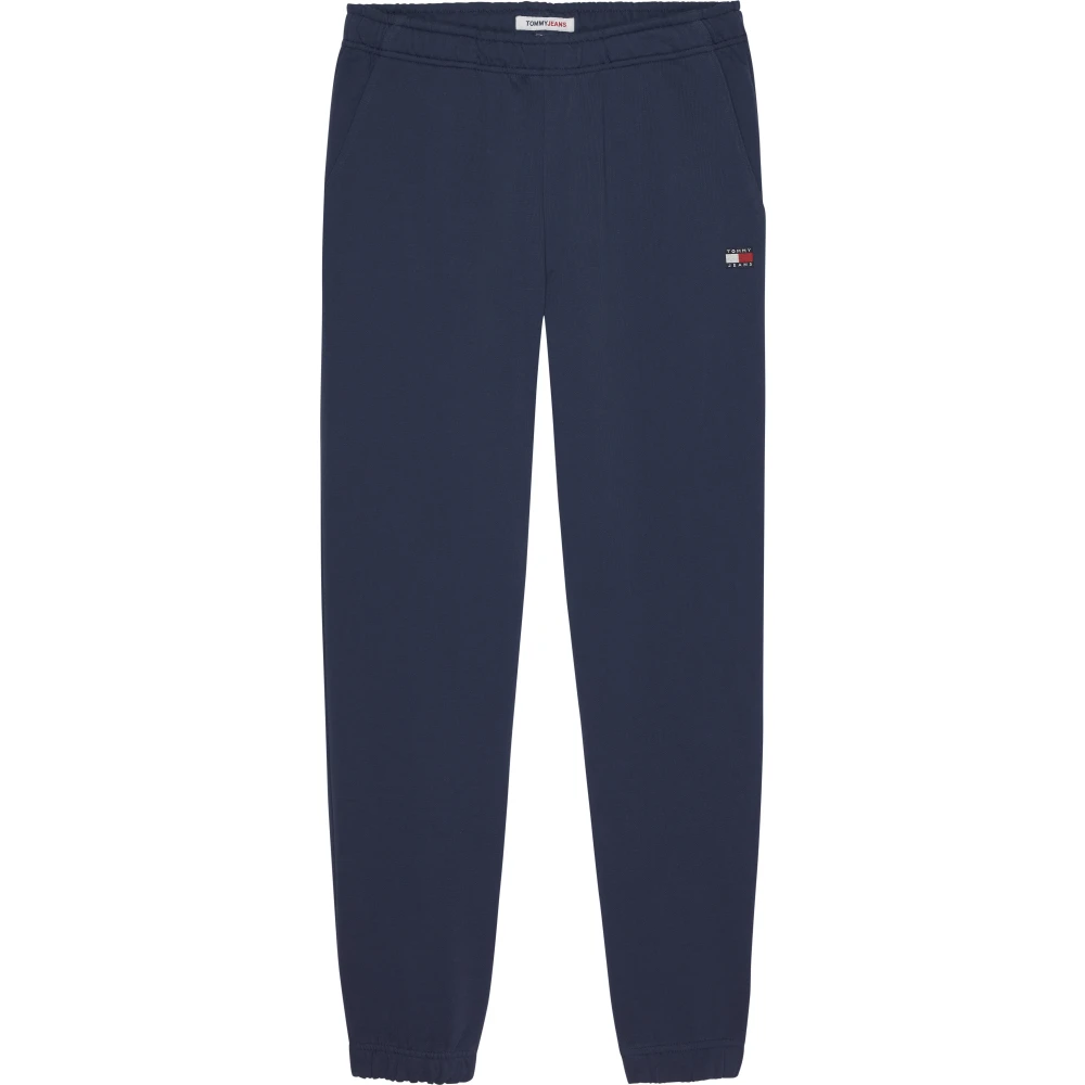 Tommy Jeans Men's Blue Casual Trousers - Sweatpants - S - Trousers