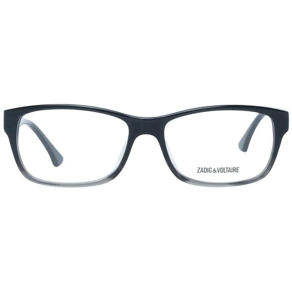 Zadig & Voltaire Zwarte Unisex Brilmonturen Black Heren