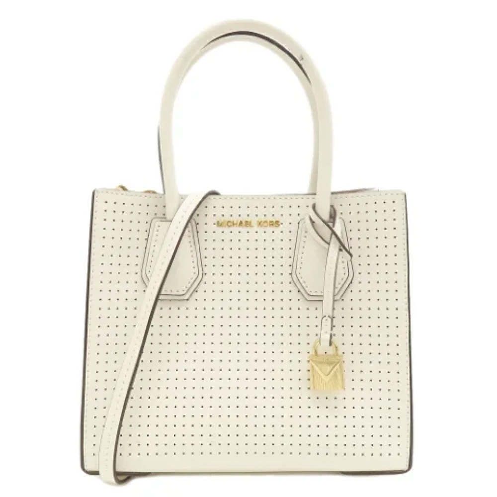 Michael Kors Pre-owned Leather handbags White Dames