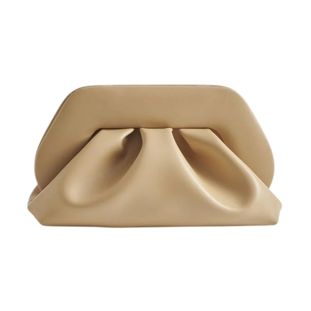 Themoirè Women's Beige Clutches, One Size, Bios Medium