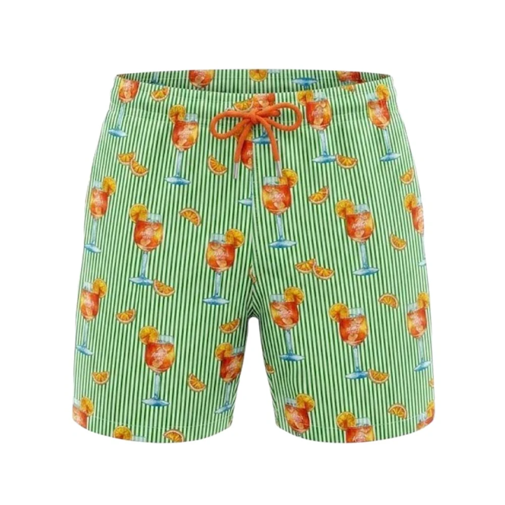 Mc2 Saint Barth Multicolor Gustavia - Male - Beachwear - S - Swimwear