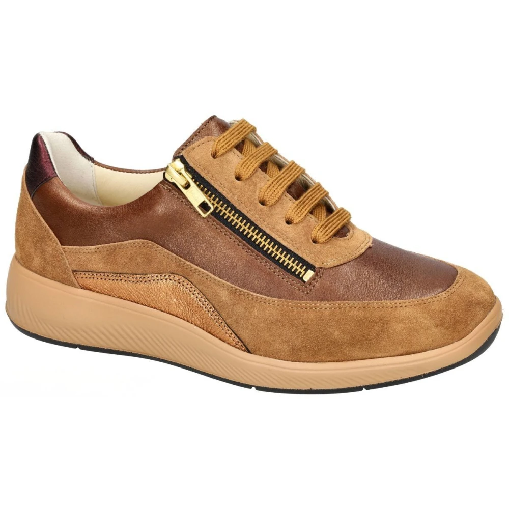 Solidus Kalea Sneaker Dames Schoenen Bruin
