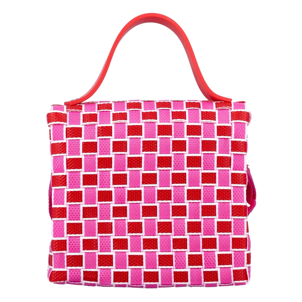 Marni Intreccio Crossbody Tas Pink Dames