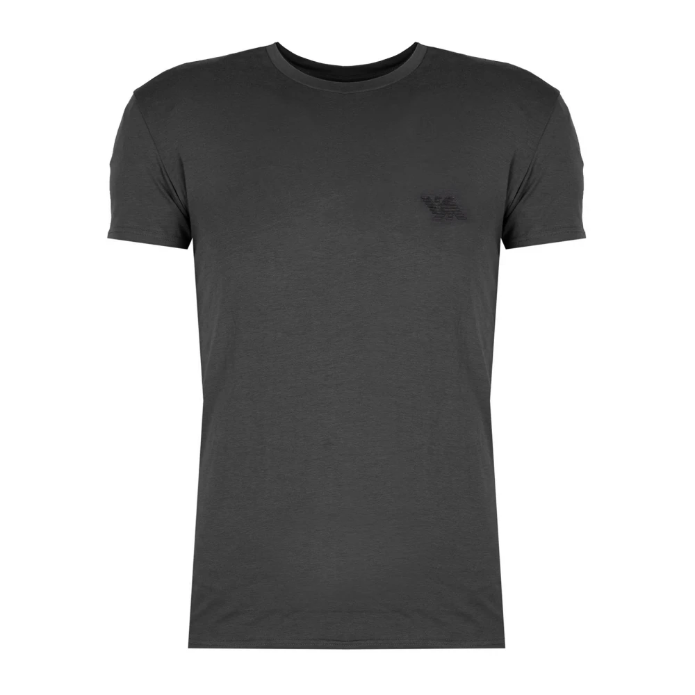 Emporio Armani 2-Pack T-shirt Set Stijlvol Comfort Black Heren