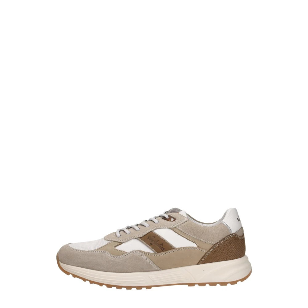 Australian Grants Flexmove Veterschoenen Laag Heren Schoenen Beige