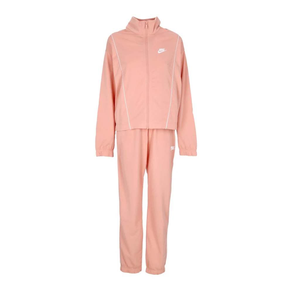 Essensielt Tracksuit Set i Madder Root/Hvit