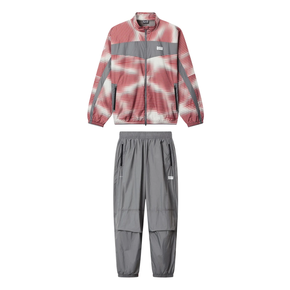 Emporio Armani Ea7 Men's Red Training, S, Ventus7 Tracksuit