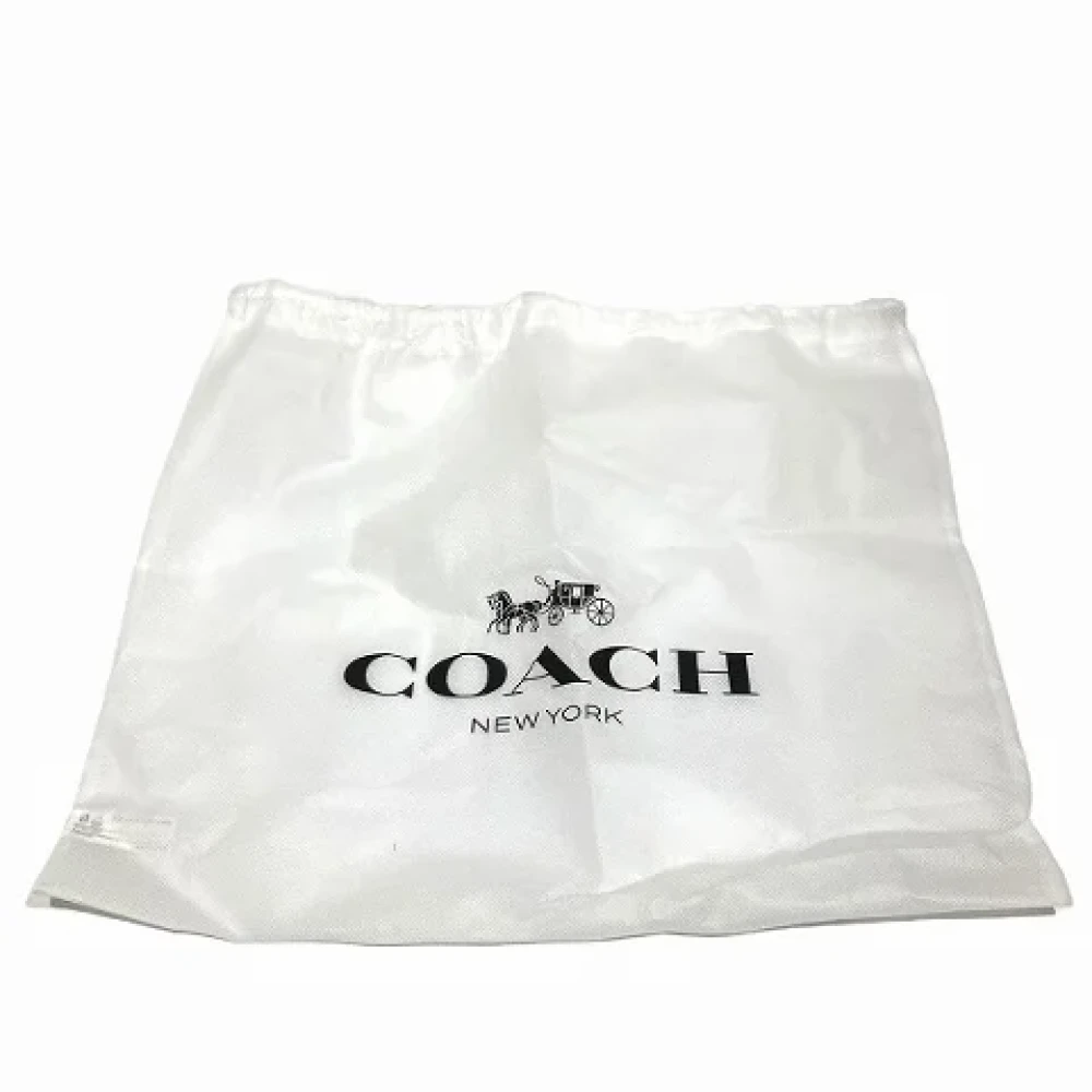 Coach Pre-owned Canvas shoulder-bags Green Dames