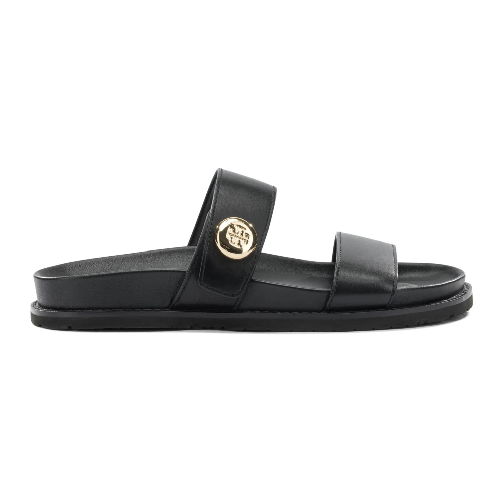 Tory Burch Women's Black Sliders, 5 Uk, Sandals Shoes Ss26