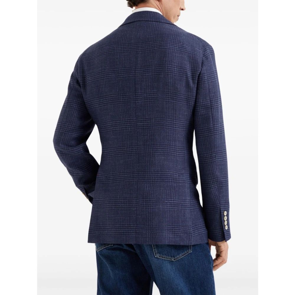 BRUNELLO CUCINELLI Blauwe Herenjassen Blue Heren