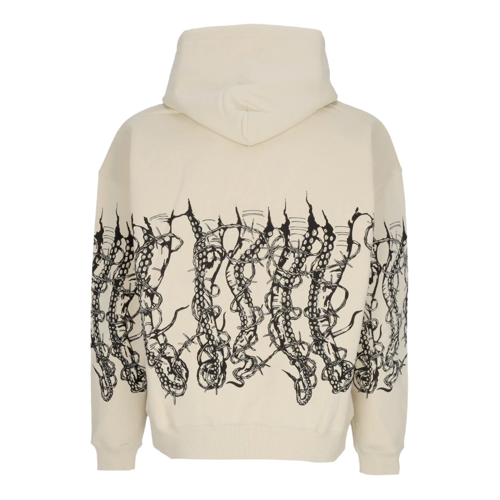 Octopus Wire Hoodie Sweatshirt Fw24 Collectie Beige Heren
