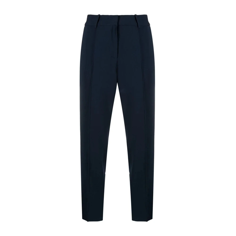 Michael Kors Women's Blue Casual Trousers - Slim-Fit Trousers - Xs - Trousers