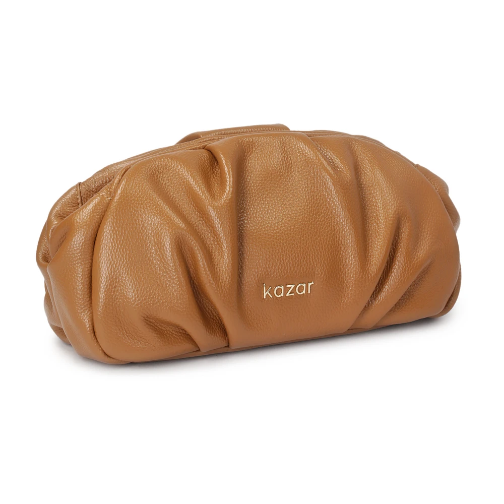 Kazar Leren etui in de vorm van een wolk Brown Dames