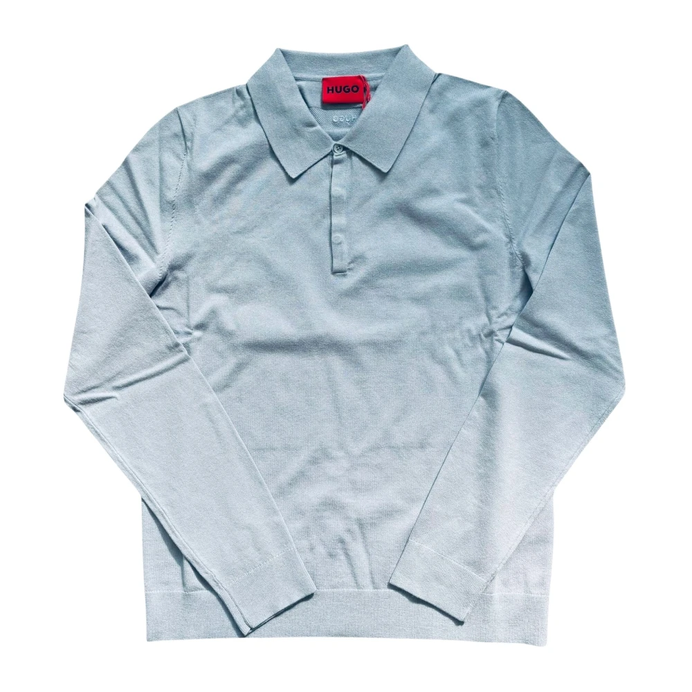Hugo Men's Blue Polo Shirt - Polo Shirts - S - Tops
