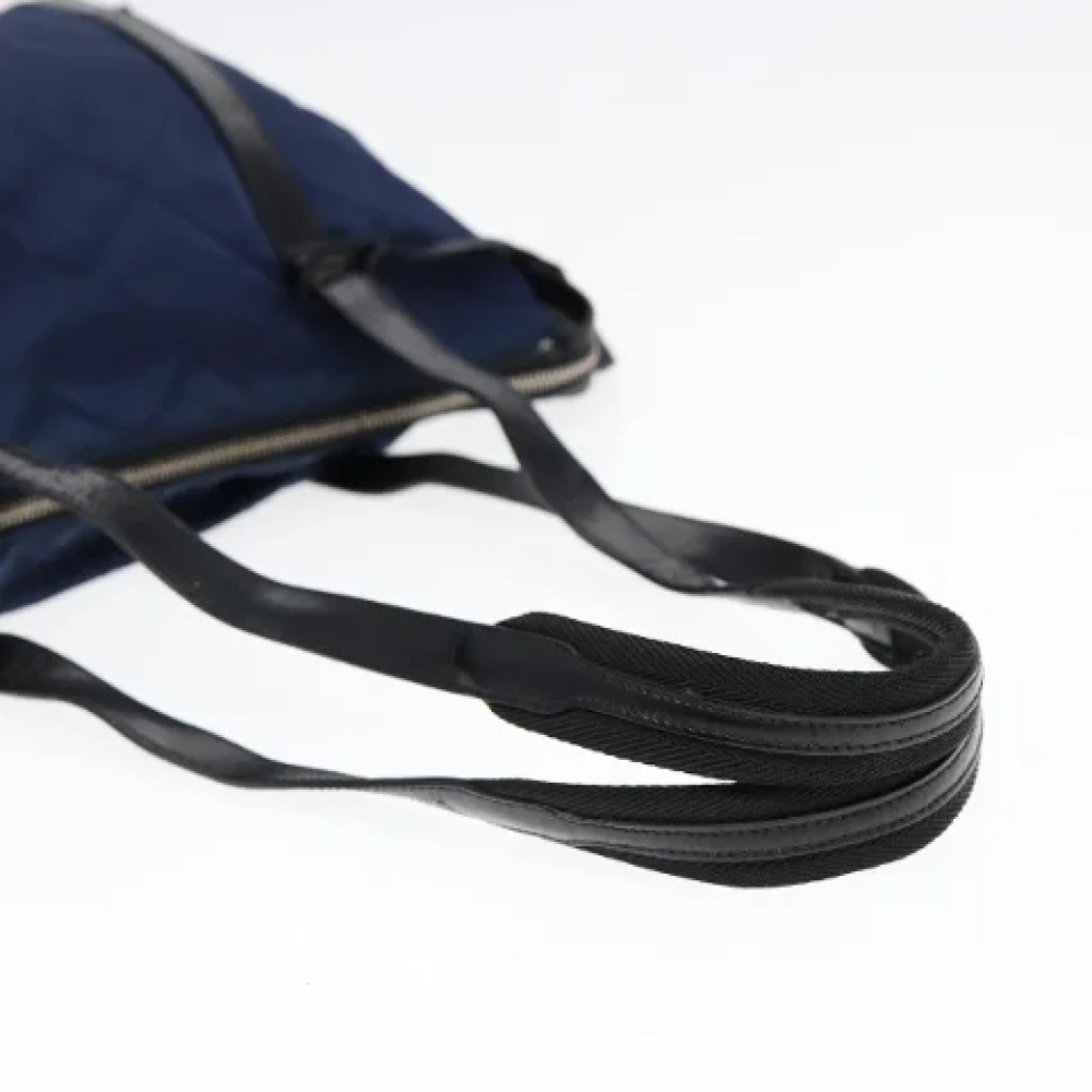 Prada Vintage Pre-owned Fabric prada-bags Blue Dames