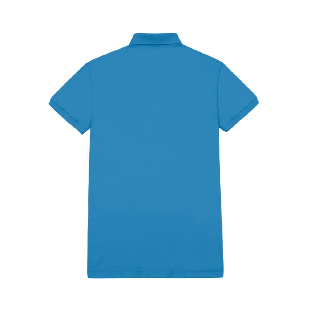 Colmar Blauw Piqué Katoenen Poloshirt Blue Heren
