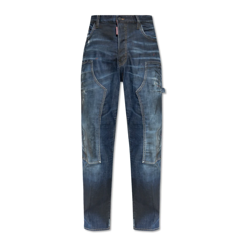Dsquared2 Jeans in losse stijl Blue Heren