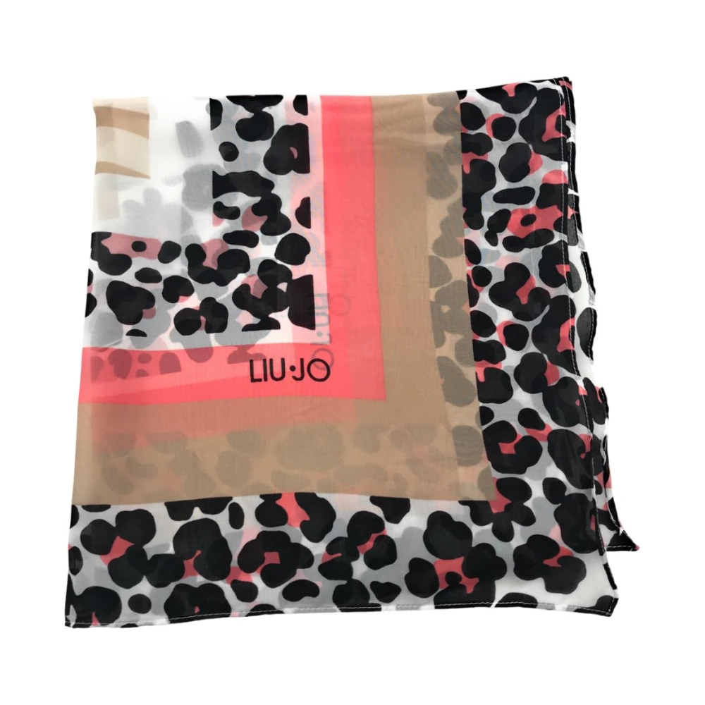 Liu Jo Dierenprint Sjaal Mix Stijl Multicolor Dames