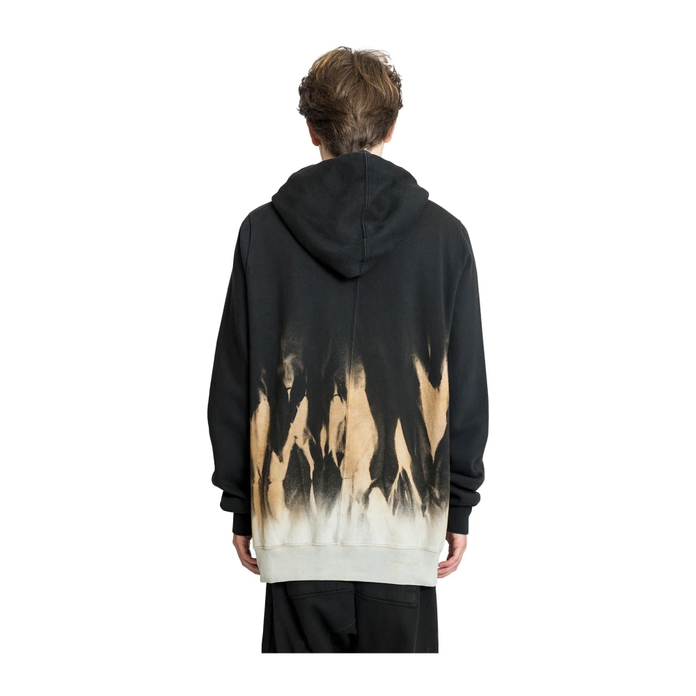 Rick Owens Oversized Gimp Hoodie Zwart Terra Black Heren