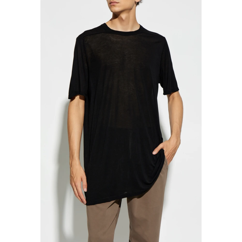 Rick Owens Level T-Shirt Black Heren