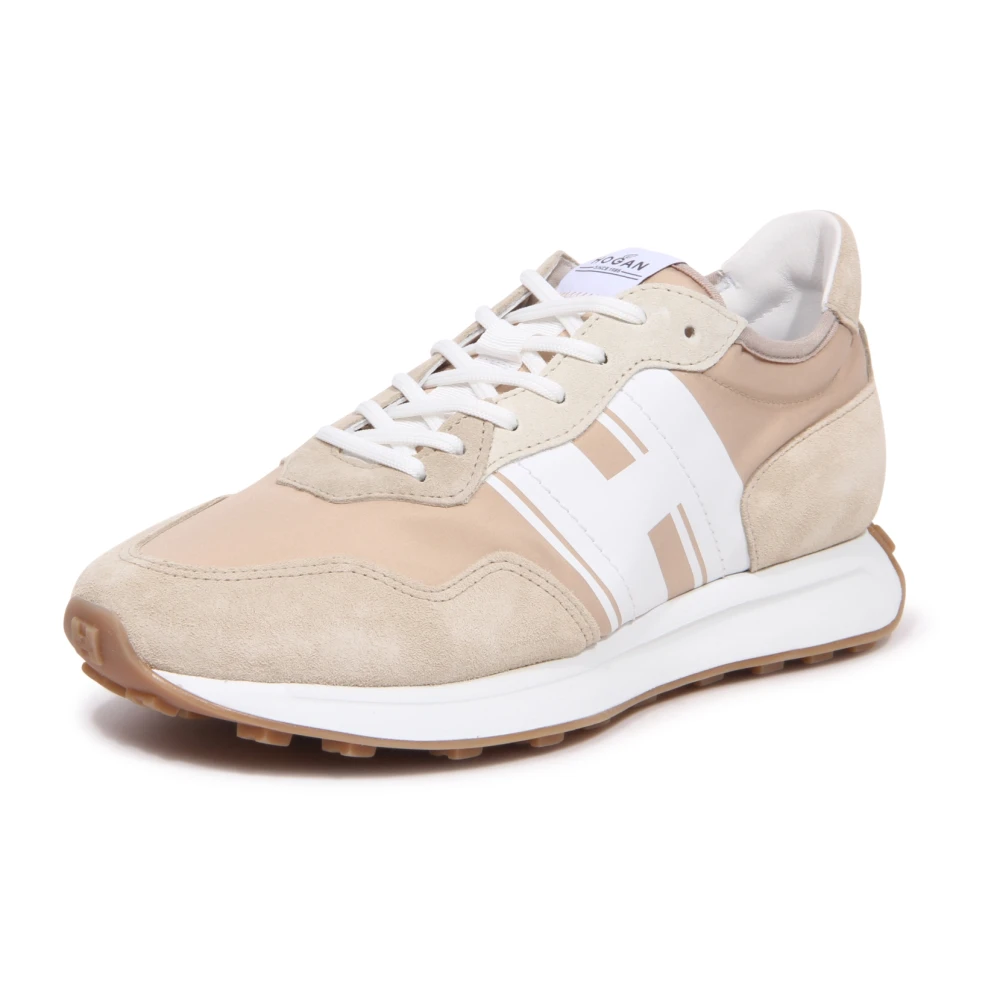 Hogan H601 Allacciato H Heren Schoenen Beige